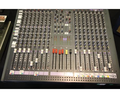 Spirit LX7 by Soundcraft mixing desk. P&P Group 3 (£25+VAT for the first lot and £5+VAT for subsequent lots)Condition Report: