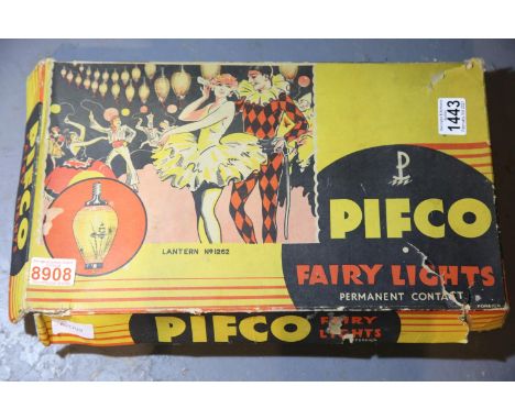 Box of Pifco original Christmas lights. P&amp;P Group 3 (£25+VAT for the first lot and £5+VAT for subsequent lots) 