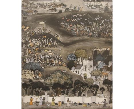 Graham Clarke (1941-), limited edition print Hastings Job, 171/200, 33 x 43 cm, signed in pencil. Not available for in-house 