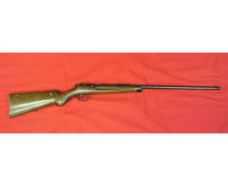 A 9mm (garden gun) bolt action shotgun by Anschutz.  This item can only be purchased by someone with a current valid Firearms