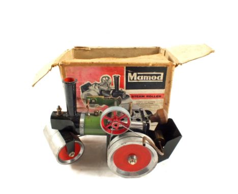 A boxed Mamod SR1 steam roller