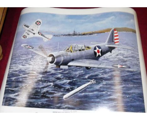 After Michael Turner - Final Victory, limited edition print; together with a collection of unframed aircraft prints