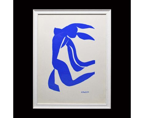 HENRI MATISSE. La Chevelure. (d) Lithographic Serigraph, 57cms x 43cms, Published Mourlot Freres, Framed. (Subject to ARR - s