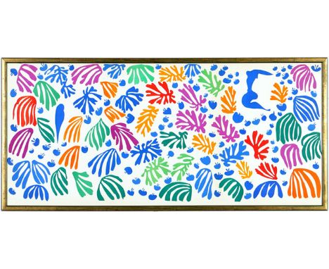 HENRI MATISSE. PERRUCHE ET LA SIRENE. (d) original lithograph after Matisse’s cut outs printed in 1954 by Mourlot of Paris, 7
