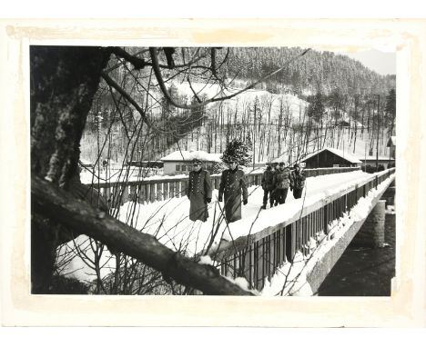 Where Eagles Dare (1968) - Three black and white film stills, a comical 'Toucan' poster print and two further photographic pr