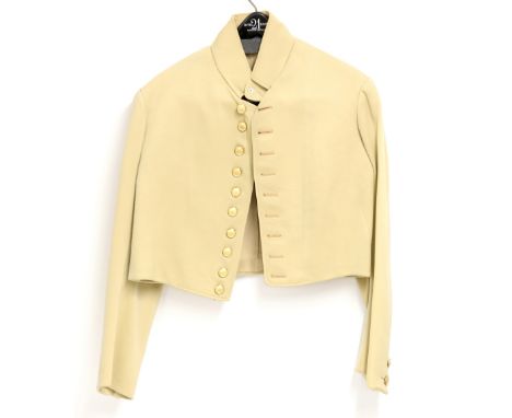 The Charge of the Light Brigade (1936) - beige military jacket from the film starring Errol Flynn and Olivia de Havilland, in