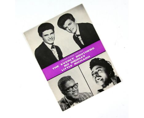 The Rolling Stones/ The Everly Brothers/ Bo Diddley - Original concert programme for the September - November 1963 tour, the 