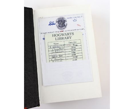 J. K. Rowling - Harry Potter and the Goblet of Fire. 'Hogwarts Library Edition' - possibly unique, a later printing of the or