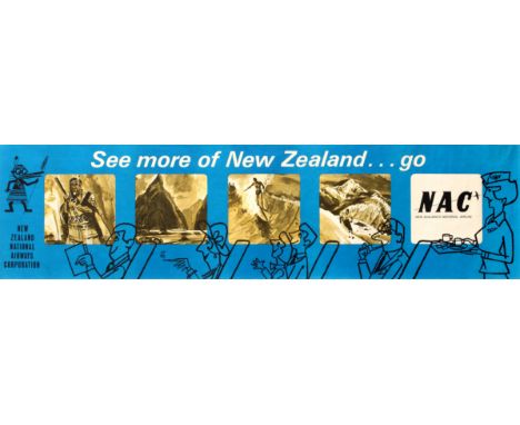 Original vintage travel advertising poster published by the NAC New Zealand National Airways Corporation: See more of New Zea