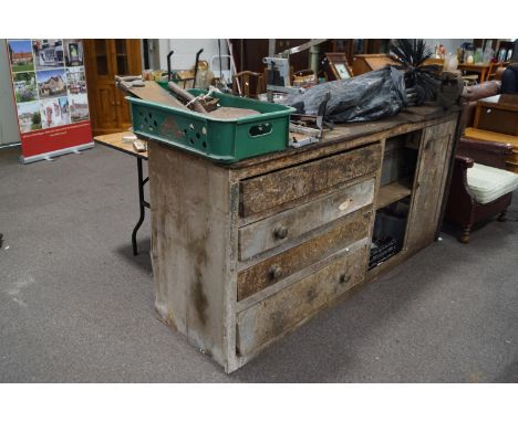 Workbench and collection of tools