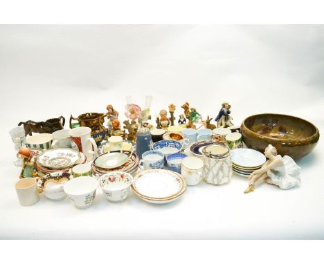 A quantity of Goebel figures and other ceramics