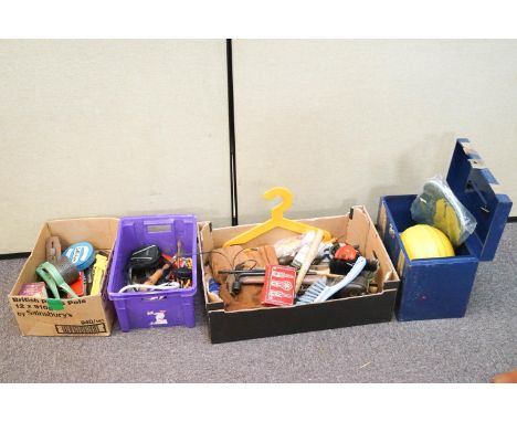 A quantity of tools and a toolbox