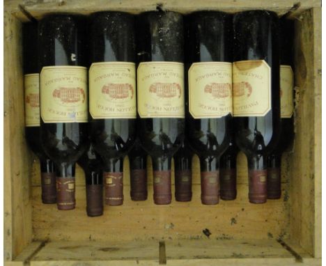 11 bottles Pavillon Rouge du Chateau Margaux, Margaux,
2 of 1988, 2 of 1986 and 7 of 1985 vintage.