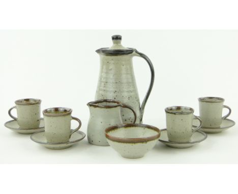 Yelland Pottery coffee service 
by Michael Leach.