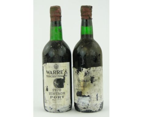 1970 Vintage Port -
6 bottles Warres, Fonseca - 6 bottles (for Army and Navy Stores Ltd).