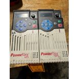 (2x) Allen-Bradley PowerFlex 525 AC Drives, 3-PH, 1.5 KW, 2.0 HP, Cat No. 25B-D4P0N104