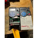 (2x) Allen-Bradley PowerFlex 525 AC Drives, 3-PH, 1.5 KW, 2.0 HP, Cat No. 25B-D4P0N104
