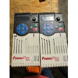 (2x) Allen-Bradley PowerFlex 525 AC Drives, 3-PH, 1.5 KW, 2.0 HP, Cat No. 25B-D4P0N104