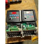 (2x) Allen-Bradley PowerFlex 40 AC Drives, 3-PH, 1.5 KW, 2.0 HP, Series A, Cat No. 22B-D4P0N104