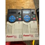 (2x) Allen-Bradley PowerFlex 525 AC Drives, 3-PH, 1.5 KW, 2.0 HP, Cat No. 25B-D4P0N104