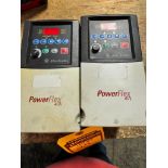 (2x) Allen-Bradley PowerFlex 40 AC Drives, 3-PH, 1.5 KW, 2.0 HP, Series A, Cat No. 22B-D4P0N104