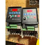 (2x) Allen-Bradley PowerFlex 4 AC Drives, 3-PH, 1.5 KW, 2.0 HP, Series A, Cat No. 22A-D4P0N104