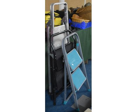 Three Various Step Ladders