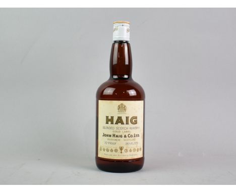 A Single Vintage Bottle of Haig Gold Label Blended Scotch Whisky