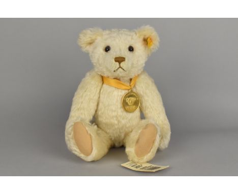A Danbury Mint Millennium Bear by Steiff, Number 22120, 30cms High