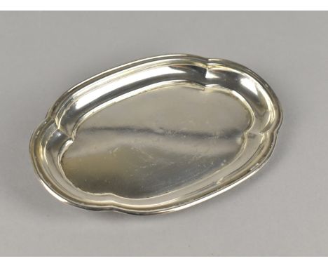 A Silver Dish of Quatrefoil Form by Adie Brothers Ltd, 13cm wide 45g