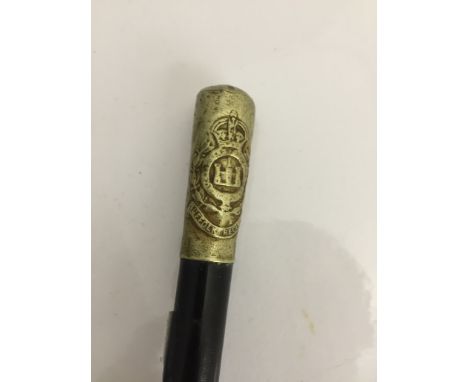 Swagger stick - WWI Suffolk Regiment