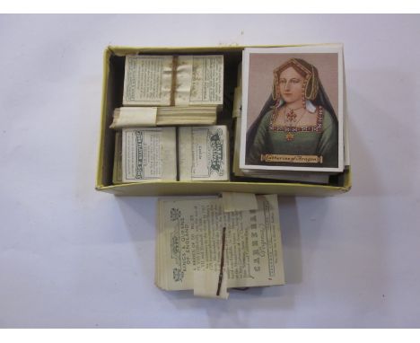 PLAYERS, CARRERAS sets, large Kings & Queens of England, Old Naval Prints, Zoo Babies, Dogs, Racing Yachts, also Film Stars, 