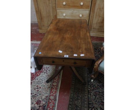 A mahogany sofa table, circa 1810,