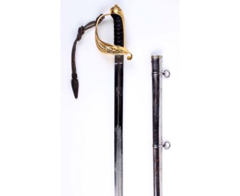 2ND Norfolk Rifle (East Norfolk) Volunteer Reserves - An 1854 Pattern Rifle Volunteers Infantry Officer’s Sword by Hobson’s &