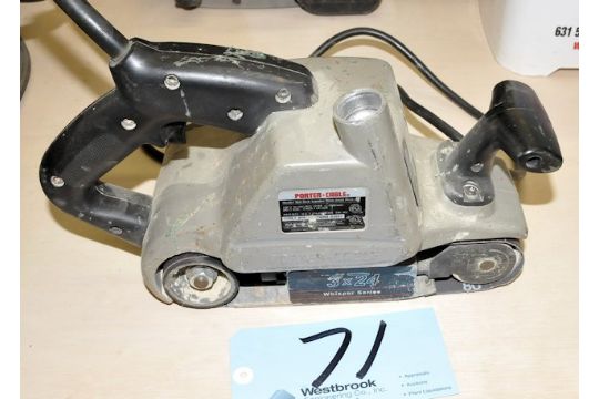 porter cable model 360 belt sander