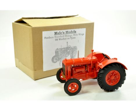 Malcs Models 1/16 Hand Built Fordson Standard Tractor in Orange. Model is Excellent.  Enhanced Condition Reports: We are more