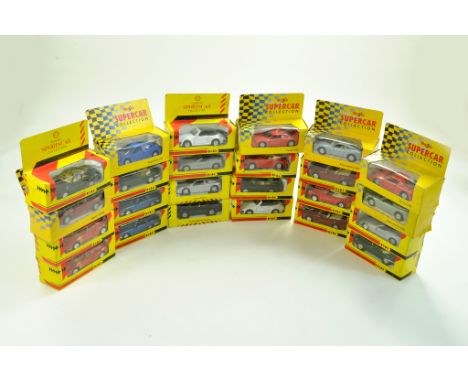 A group of diecast issue 1/43 Shell Classic Sports Car Series models from Maisto. Excellent with Boxes. Enhanced Condition Re