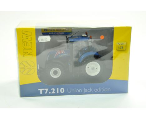 Universal Hobbies 1/32 Farm Issue comprising New Holland T7.210 Tractor. Excellent, complete and looks to be never removed fr