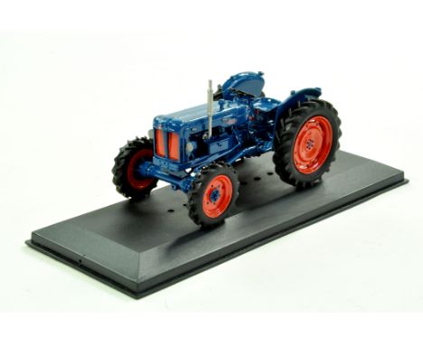 Scaledown Based 1/32 Hand Built Fordson Major Roadless 4WD Tractor. Wonderful model is Excellent with Perspex Display case. E