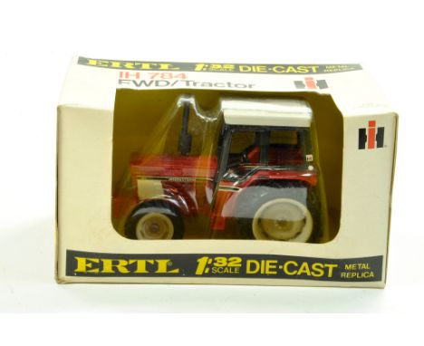 Ertl 1/32 Farm Issue comprising International 784 Tractor. Excellent, no wheel melt with very good original box. Enhanced Con