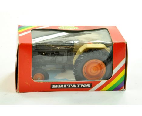 Britains 1/32 farm issue comprising No. 9420 Brown 'Ford Type' Unbranded Tractor. Excellent in very good to excellent origina