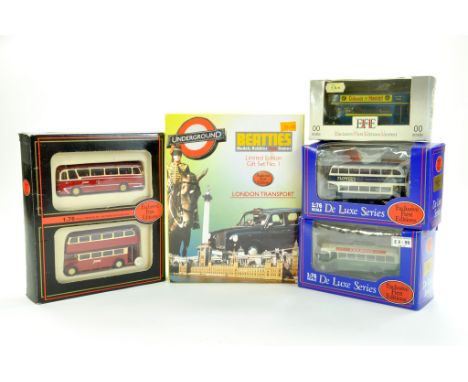 EFE Exclusive First Editions diecast 1/76 Bus / Coach issues comprising 5 Boxed Examples. Various liveries and variations. Ge