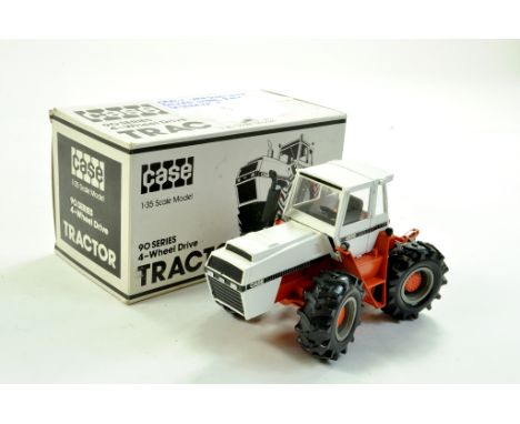 Conrad 1/35 Farm issue comprising Case 4890 All Wheel Steer Tractor. Early version with separate roof lamps. Excellent, albei