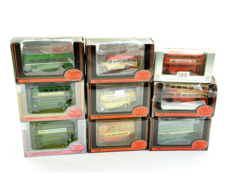 EFE Exclusive First Editions diecast 1/76 Bus / Coach issues comprising 9 Boxed Examples. Various liveries and variations. Ge