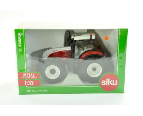 Siku 1/32 Farm Issue comprising Steyr CVT 6230 Tractor. Excellent, complete and looks to be never removed from box, with prot