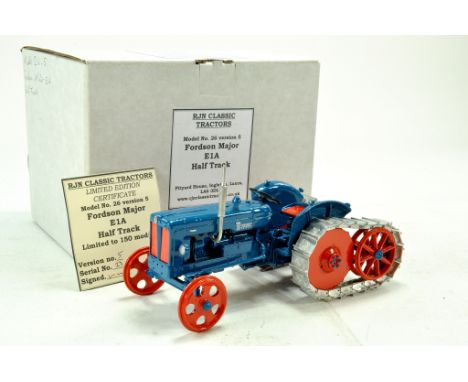 RJN Classic Tractors 1/16 Hand Built Fordson Major Halftrac Tractor. Limited Edition. Superb Heavy Model is Excellent.  Enhan