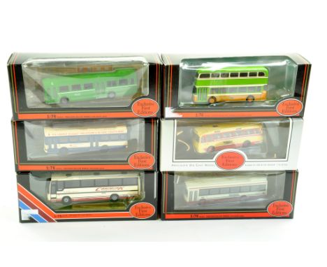 EFE Exclusive First Editions diecast 1/76 Bus / Coach issues comprising 6 Boxed Examples. Various liveries and variations. Ge