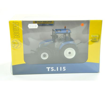 Universal Hobbies 1/32 Farm Issue comprising New Holland T5.115 Tractor. Excellent, complete and looks to be never removed fr