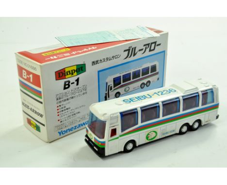 Dipaet 1/60 diecast bus issue comprising No. B-1 Blue Arrow Bus. Excellent in Excellent Box. Enhanced Condition Reports: We a