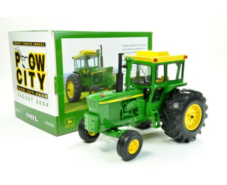 Ertl 1/16 John Deere 6030 Tractor for 2004 Plow City Farm Toy Show. Superb piece is excellent with excellent box.  Enhanced C